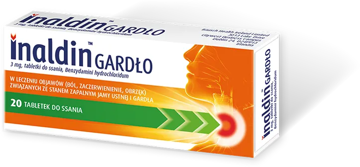 Inaldin – potrójne działanie w walce z bólem gardła