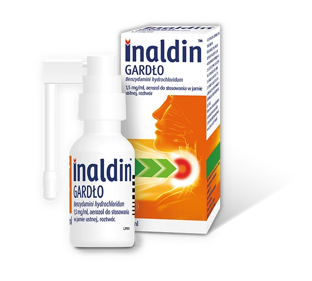 INALDIN Gardło Aerozol