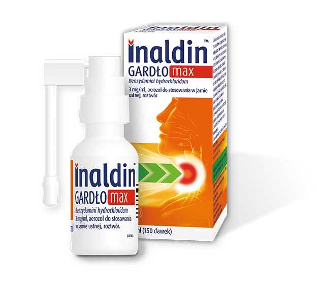 INALDIN Gardło MAX